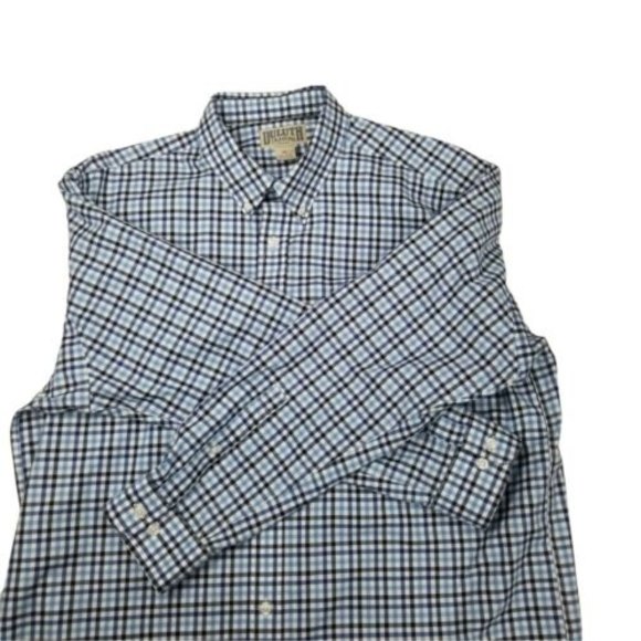 Duluth Trading Company Mens Button Down Long Sleeve Dress Shirt XL 100% Cotton - Picture 11 of 12